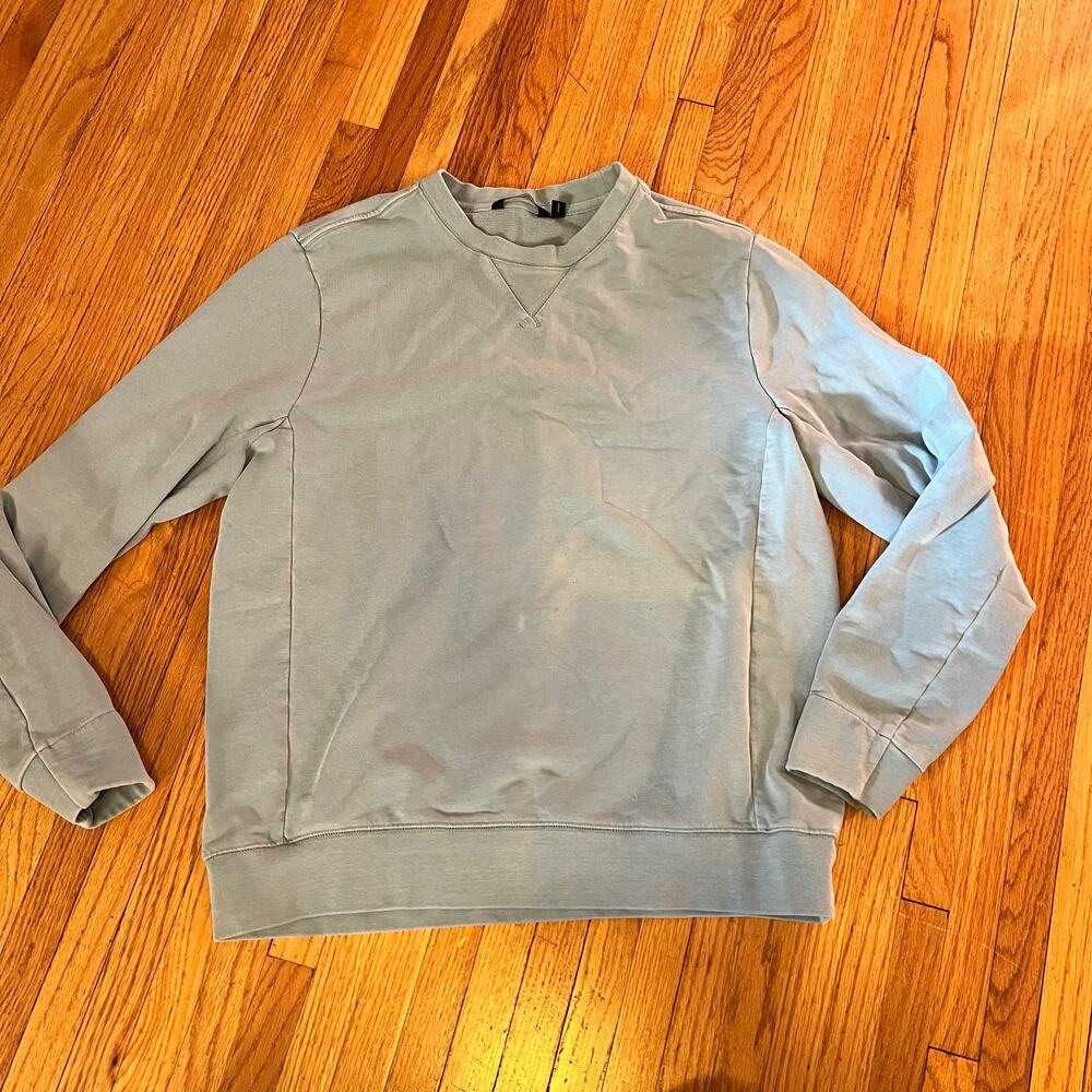 Radmor Sweatshirt Mens Medium Blue Green Crew *
